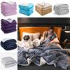 Fleeces Coral Simplified Blanket Thickened Double Layer Lounge Supplies Bed
