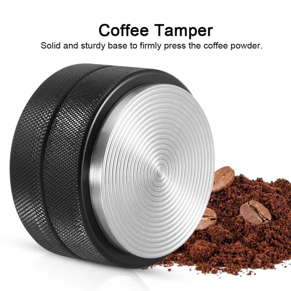 

Three Angled Slopes Coffee Tamper Stainless Steel Coffee Leveler Coffee Brewing Thread Base