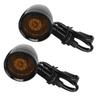 Motorcycle Retro   Grid LED Turn Signal Brake Light Metal   Blinker Flashes