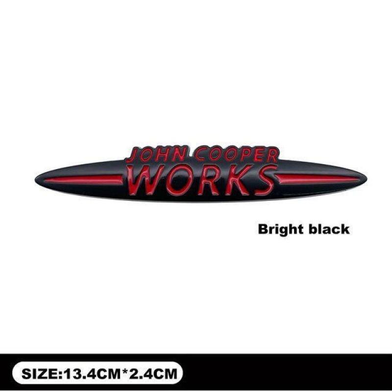 Dla Mini Cooper S F55 F56 F60 F53 F54 R55 R56 R60 R61 R58 F57 Cooper Works metalowa plakietka karoseria naklejka dekoracyjna części