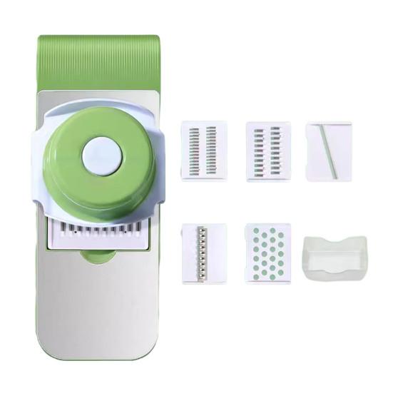 Multifunctional Vegetable Cutter with 3/5 Blades Portable Mandoline Slicer Fruits Cheese Shredder Chopper Slicing Tools Kitchen Gadgets