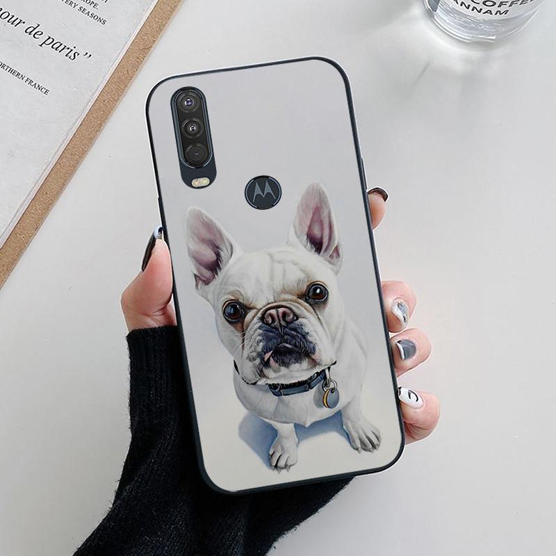 

Для Motorola Moto One Action One Hyper Чохол Милий Мультяшний Квітковий Тонкий М який Силіконовий Чохол для Телефона Для Moto One Vision Funda Coque For Moto One Hyper