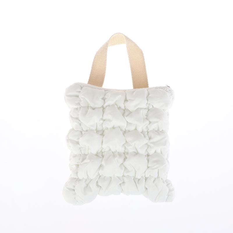 1Pcs Mini Cosmetic Pouch Cloud Waist Pack Lightweight Solid Secure Button Closure With Decorative Coin Purse And Headphone Bag