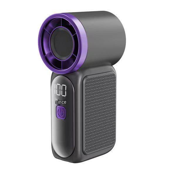 X688 High-Speed Portable Handheld Fan - USB Rechargeable, Long Battery Life, Turbo Power, Ideal for Outdoor Use