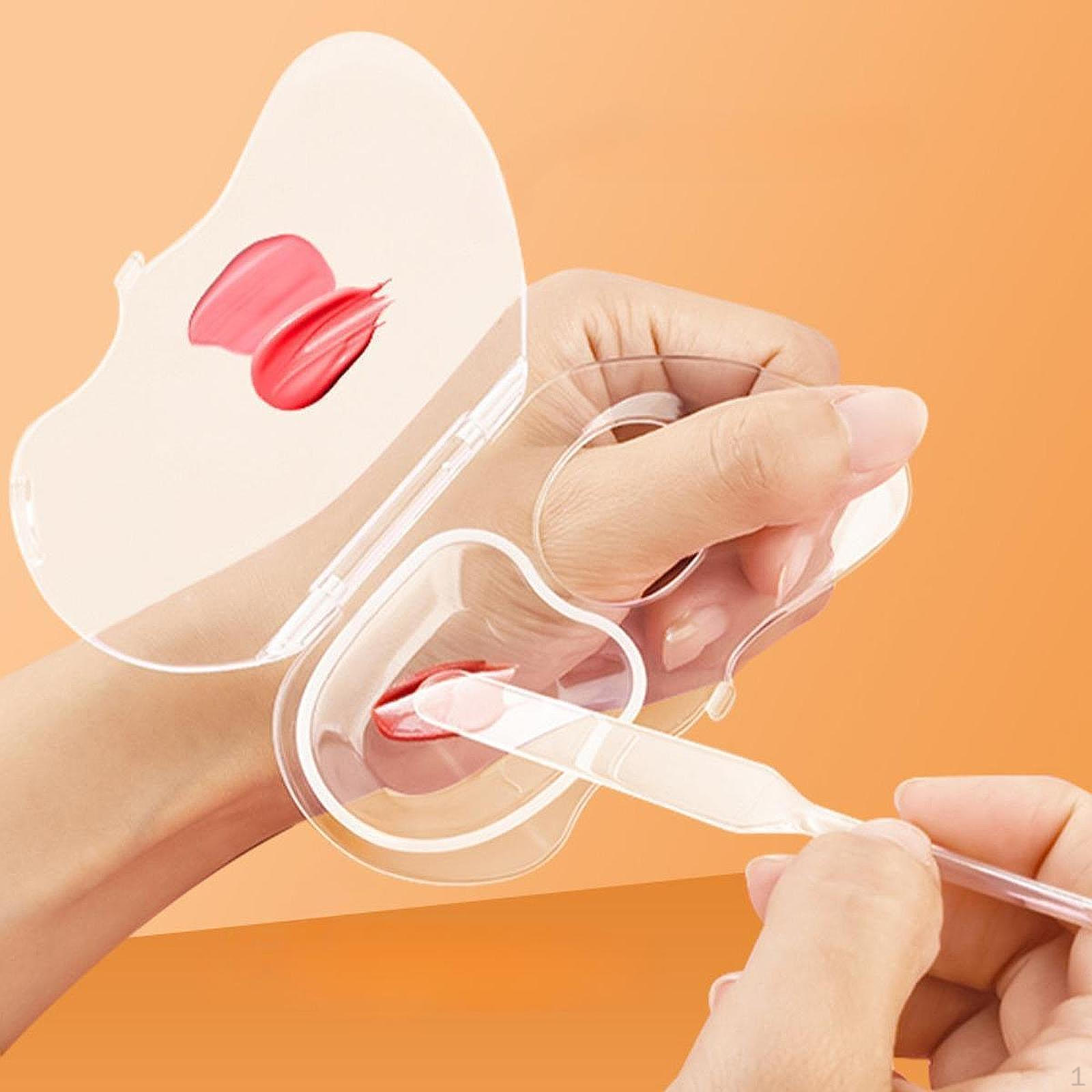 

Профессиональная палетка для макияжа, дорожная, многоразовая, гладкая косметическая палитра для смешивания для теней для век