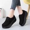 Fashion Demi-season PU Leather White Shose For Women Walking Top Quality Basketball Shoes Black Sneakers For Women Sport Sabot