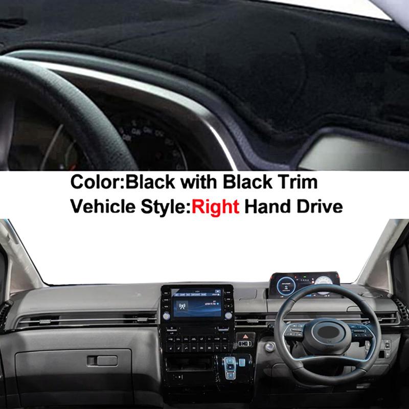

Car Dashboard Cover For Hyundai Staria New H1 2026-2026 2026 2026 Center Console Protector Carpet Dashmat Sun-shade Accessories