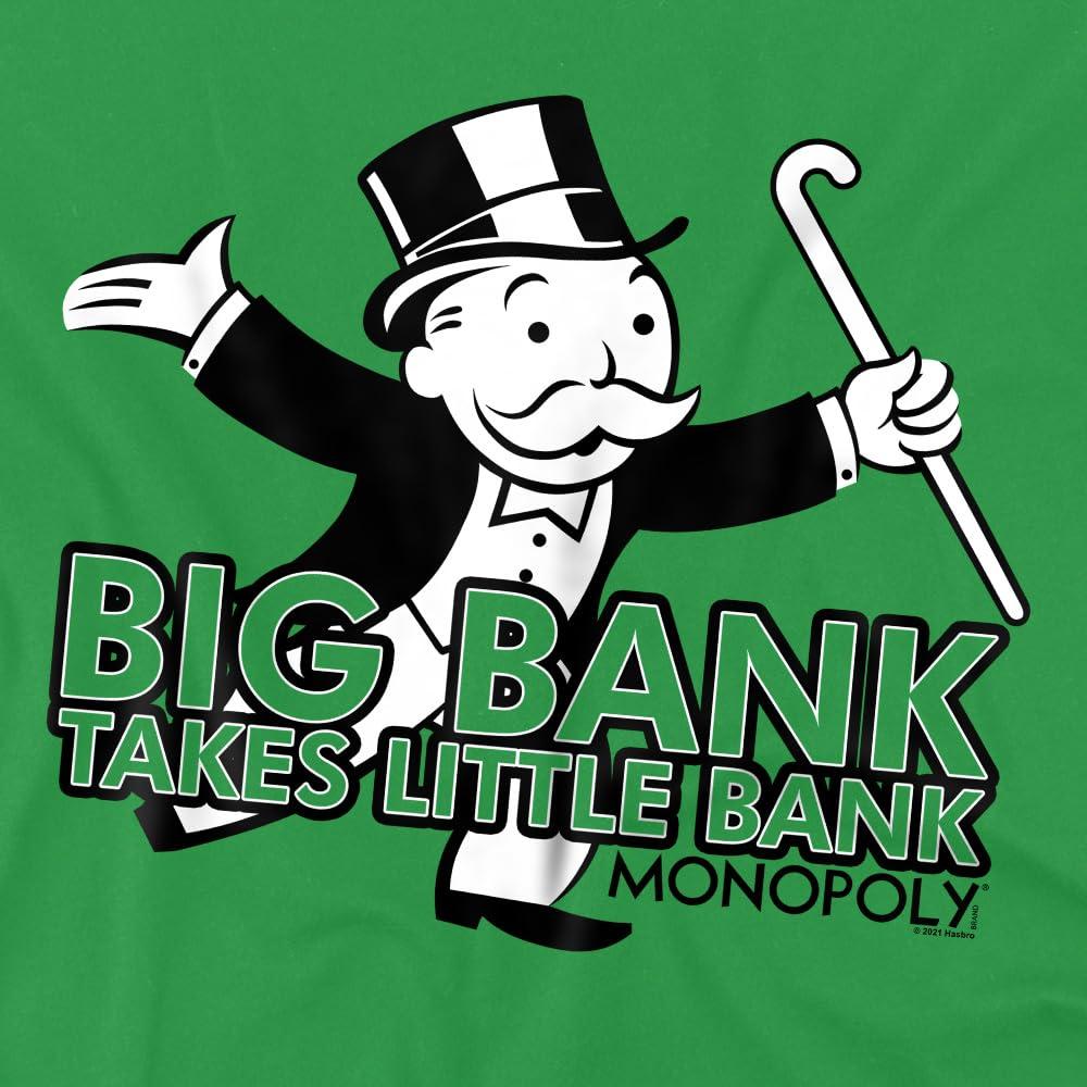 Monopoly Mens Big Bank T-Shirt