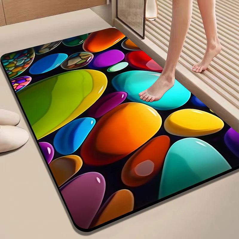 Diatomaceous Earth Bathroom Anti-Slip Absorbent Floor Mat