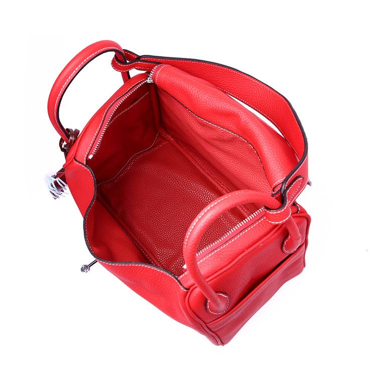Lindy Genuine Leather Pillow Shoulder Handbag for Women