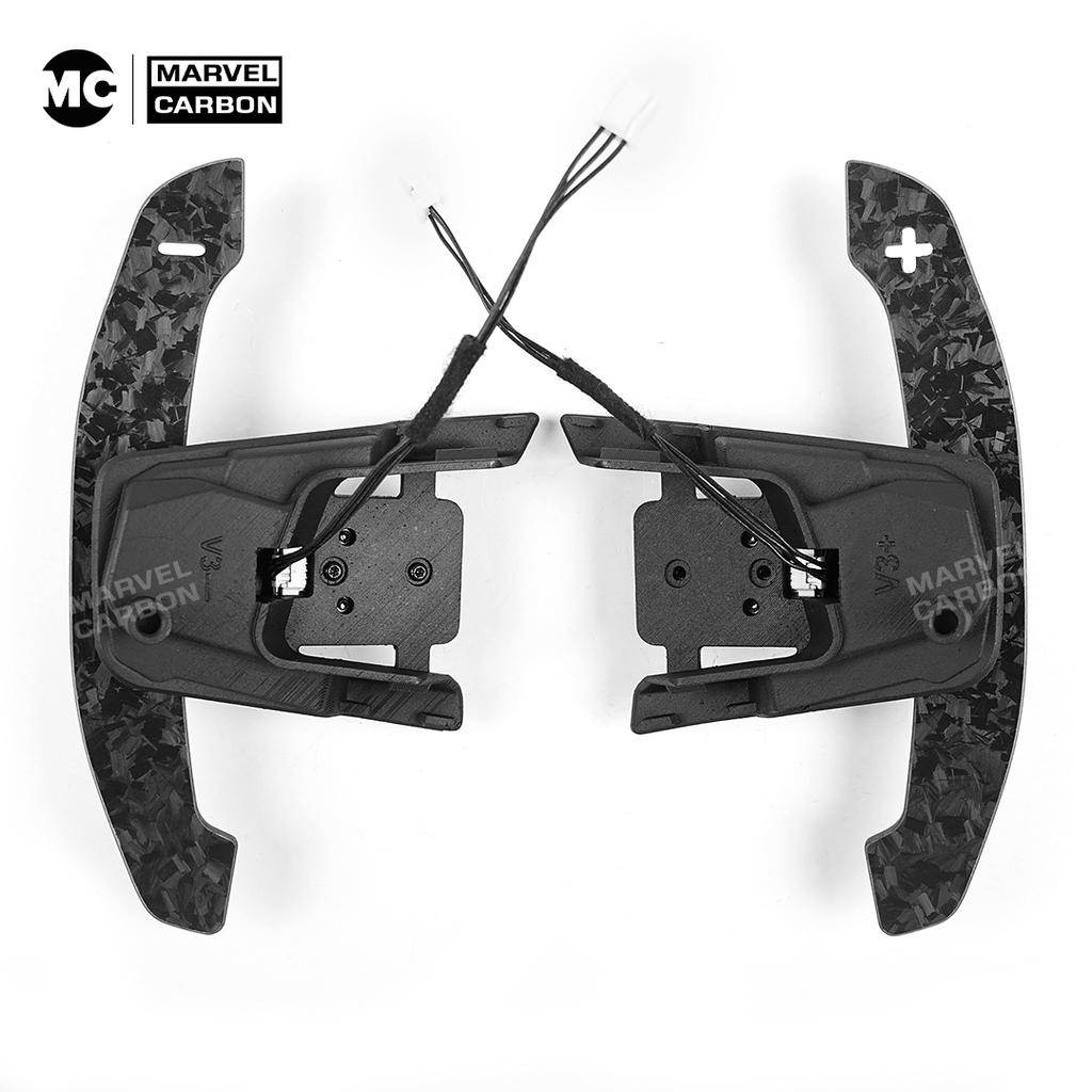 MC Carbon Fiber Magnetic Paddle Shifters For VW Volkswagen Golf MK7 MK7.5 Golf R Scirocco Steering Wheel Paddles Shifter