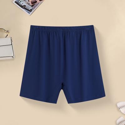 Intimo da uomo, vita media, elastico in vita, vestibilità ampia, pantaloncini, tinta unita, traspiranti, per la mezza età