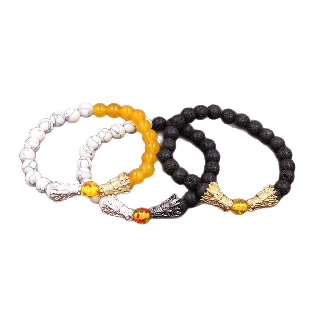 Simple Volcanic Stone Turquoise Topaz Bracelet Faucet Bracelet Bracelet