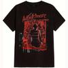 Koszmar z ulicy Wiązów Freddy Krueger Sylwetka Męska Koszulka Miękka Bawełna Oddychająca Wygodna Okrągły Dekolt T-shirt Fani Horroru