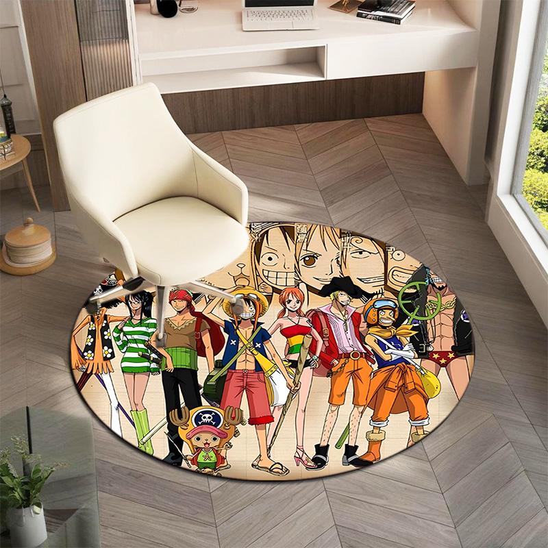 Cute Monkey D. Luffy from the Japanese manga ONE PIECE carpet is soft, home, bedroom, door mat decoration, and non slip carpet E16