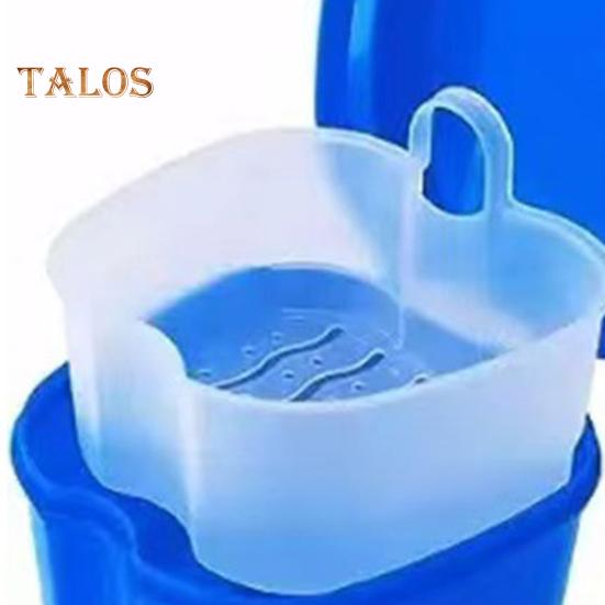 Brace Box with Double-sided Cleaning Brush Portable Retainer Box with Drain Basket Travel False Teeth Denture Bath Case Aligner Container Holder