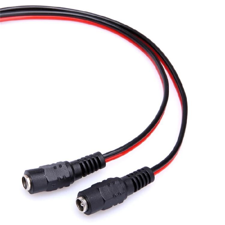 Standard 5.5x2.1mm Female Power Cable, Power Pigtail Wire for Safe Electrical Supply Security Camera, ,