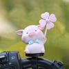 Bike Animal Decoration with Rotating Windmill Adorable Appearance Waterproof Animal Figurine Bicycle Accessories