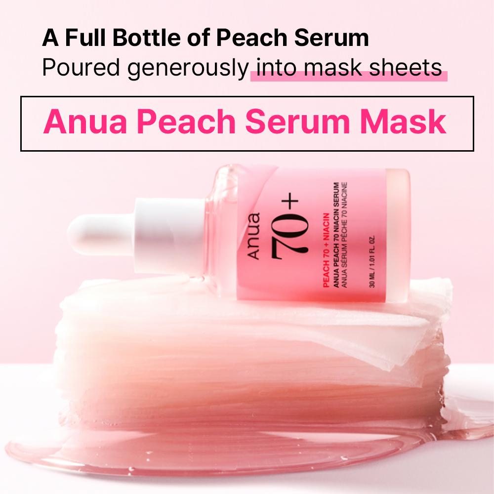 Anua Peach Niacinamide Serum Mask 1 Sheet
