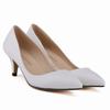Classic Sexy Pointed Toes Women Pumps Solid Color 5cm Low Med Kitten High Heels Spring Brand Design Dress Wedding Shoes Big Size