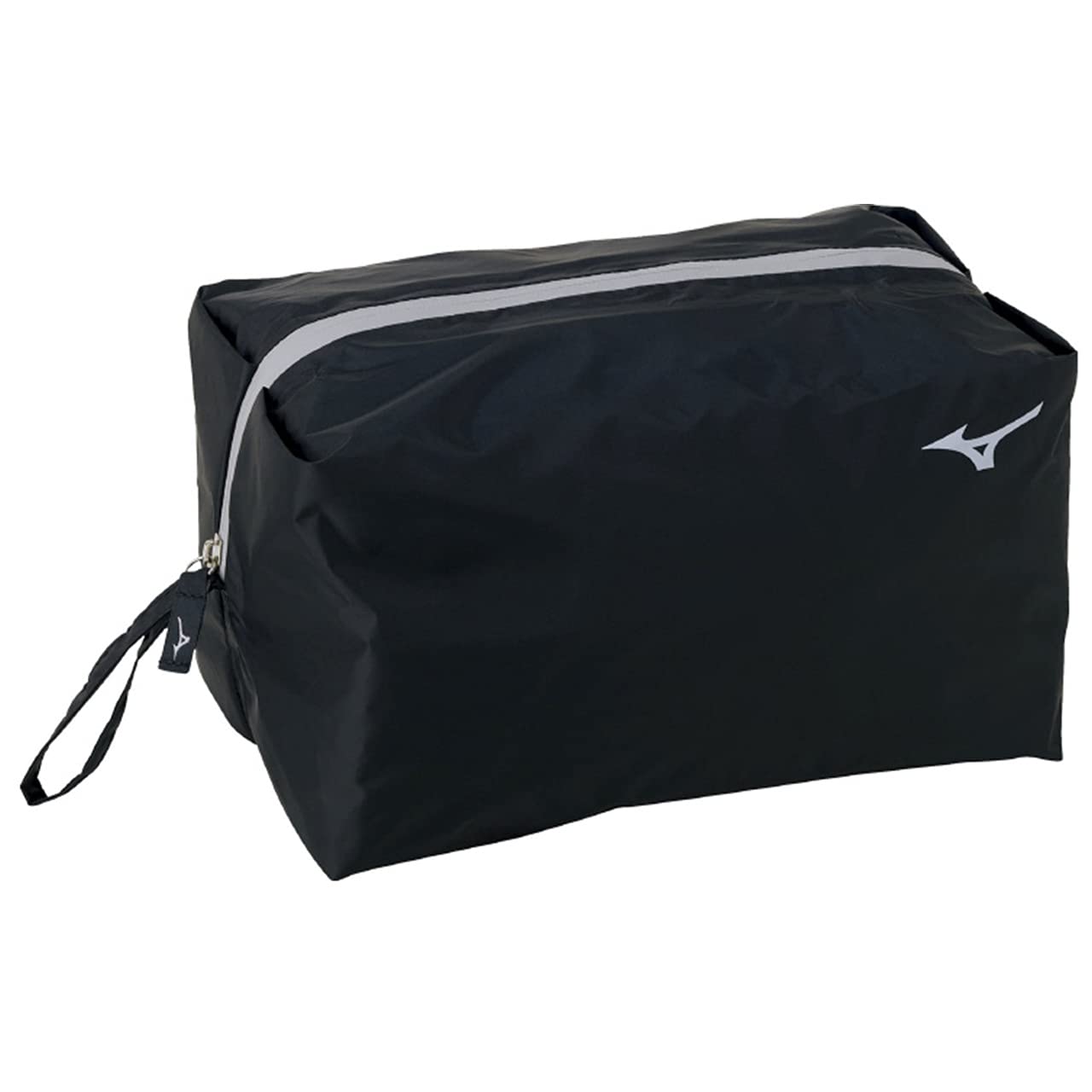 

Mizuno Large for Swimming Black Pouch, Lightweight, Unisex, Water-Repellent, Waterproof, Pools, 33JM1035, чёрный