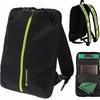 Black Urban Travel Backpack for a 15.6" Laptop with a Pocket for an Airplane