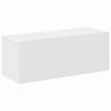 vidaXL 4-tlg. TV-Schrank-Set Weiß Holzwerkstoff