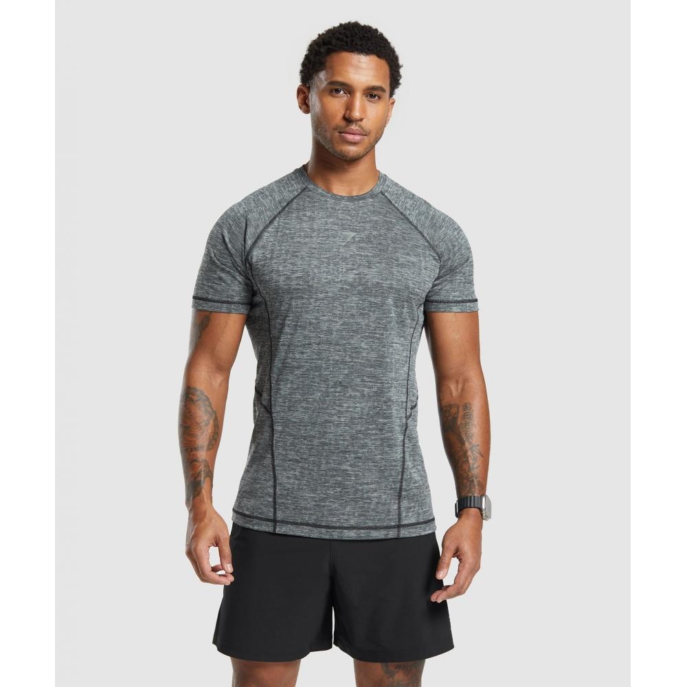 

Футболка GYMSHARK Apex Зеленый Черный A5A5I ECKL XS