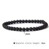 4mm Natural Agate Mini Energy Bracelet Women's Glossy Beads Semi-Precious Pulsera Jewellery Bracelet Bracelet