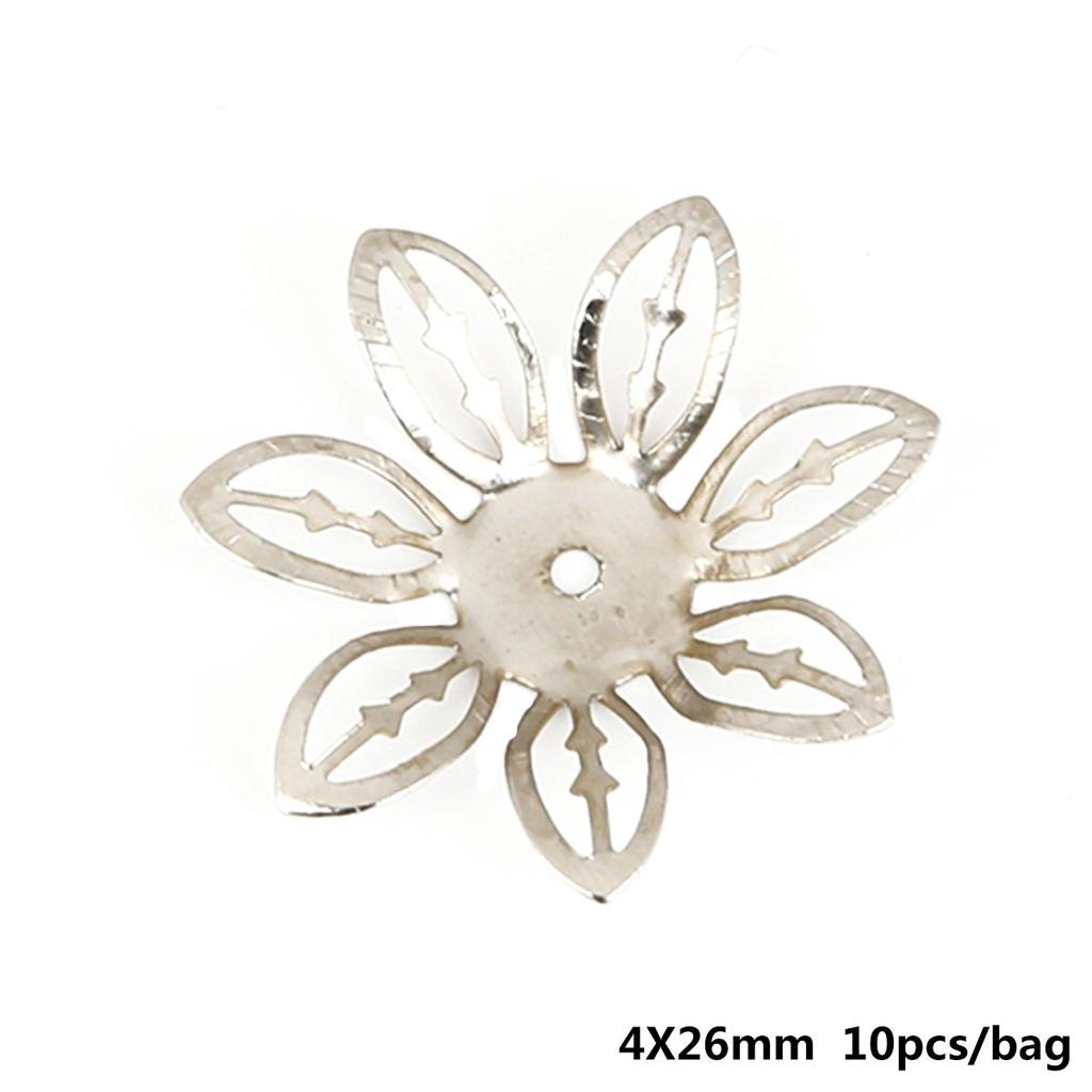 10ks Paví Měsíční Přívěsek Květina DIY Doplňky Součástky Pro Výrobu Šperků