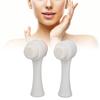 2Pcs Face Wash Brush Double Sided Deep Dirt Oil Cleansing Face Massage Face Scrub Brush for Face Washing Massage