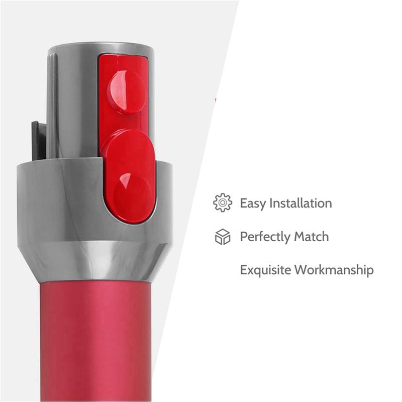 A65T-12PC Wand Tube/Cleaner Head Clip Latch Tab Button For Dyson V7 V8 V10 V11 V15 Vacuum Replacement Tool Button With Spring