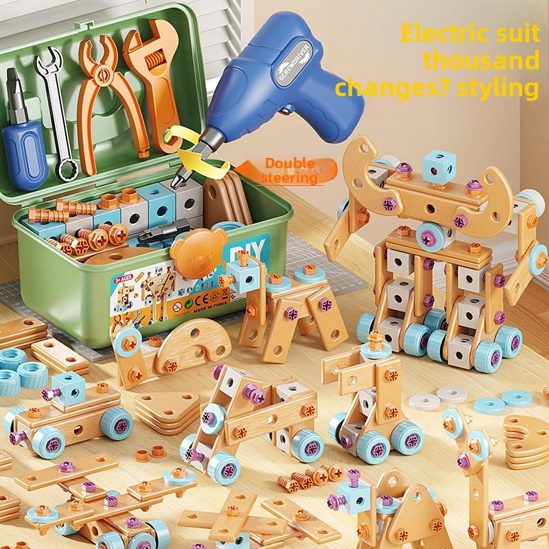 Diy Assembly Toys Repair The Toolbox For Learning Motor Skills Early Education