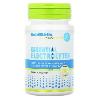 Sportliche Leistung, Essentielle Elektrolyte, 30 pflanzliche Kapseln