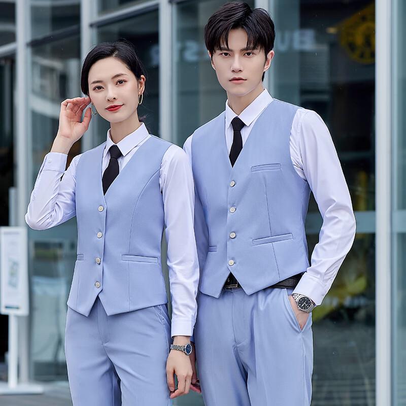 Tluoman Unisex Slim Fit Business Suit Vest