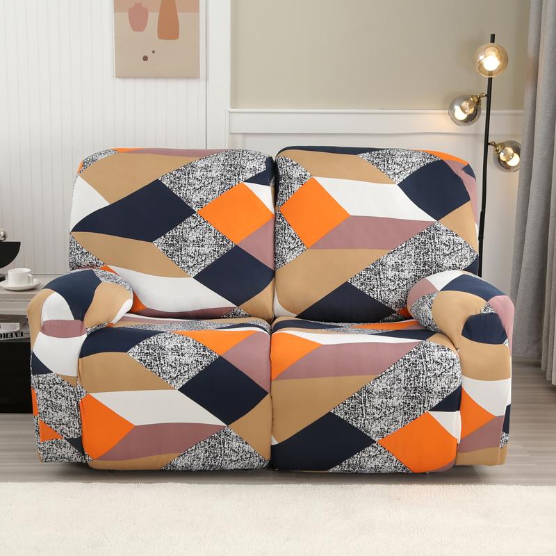 2-Sitzer Relax-Sofabezüge Dehnbar Relax-Sofabezüge für Zuhause Relax-Sofa-Überwürfe Möbelschutz Waschbar