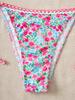 2025 Starfish Lace-up Triangle Bikini - European & American Style, Sexy Split Swimsuit for Women