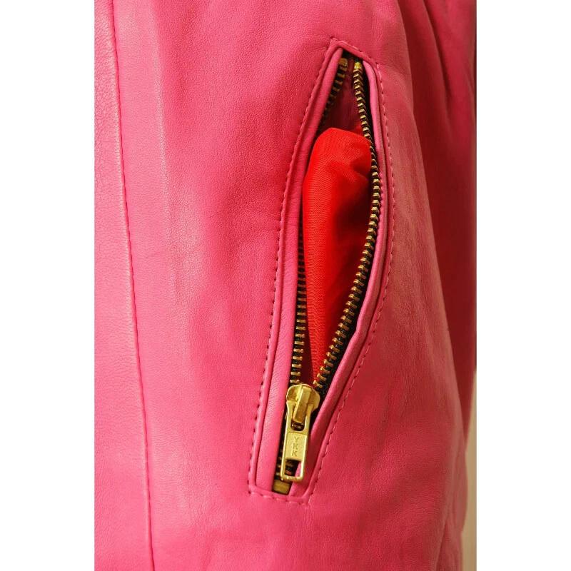 High Quality Trouser Pink Wear Pants Men Jogger Genuine Track Leather Lambskin