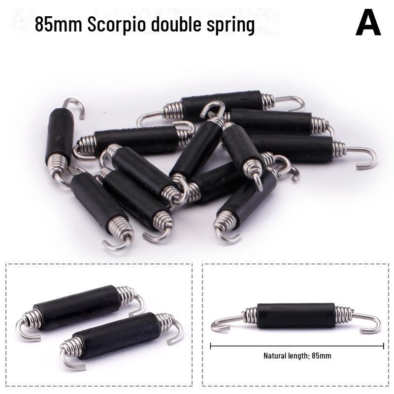 Scorpio Motorcycle Exhaust Pipe Modification Blue Spring by Yoshimura