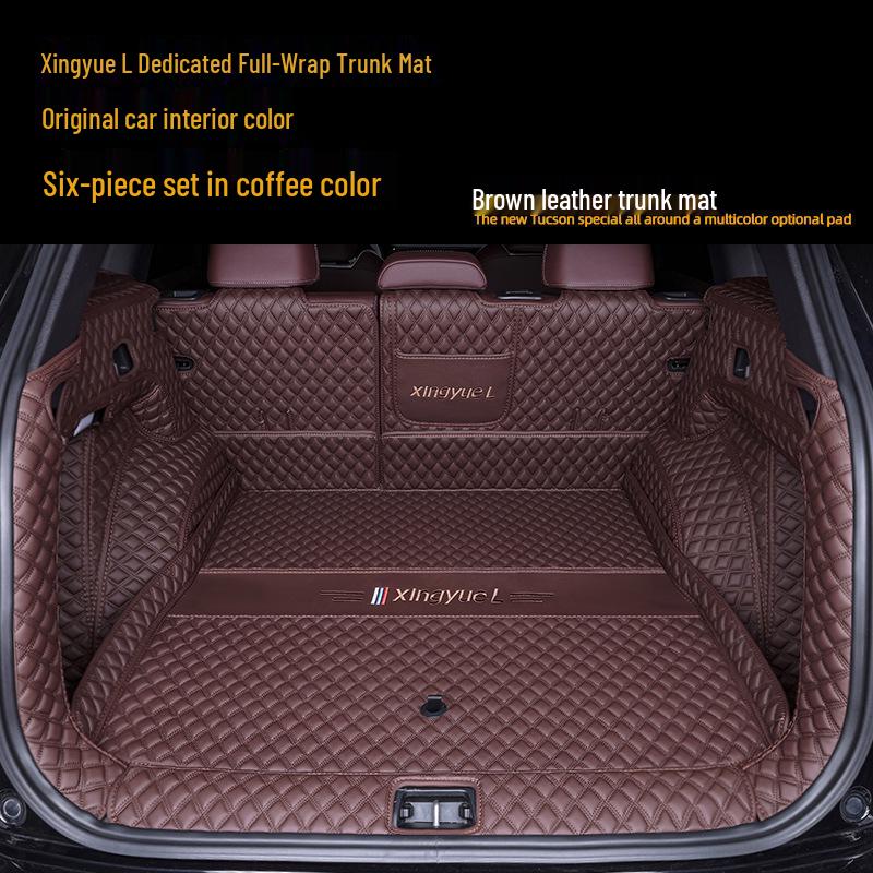 Geely Xingyue L 2025 Full Coverage Trunk Mat - Zhiqing Car Tail Box Modification
