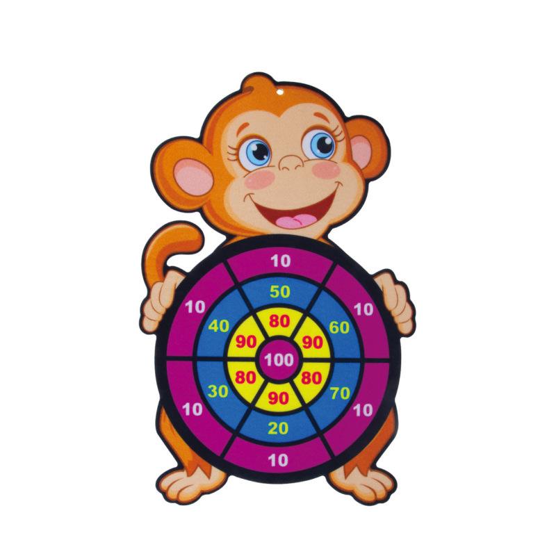 Children's Indoor Sticky Ball Dart Target Toy Set