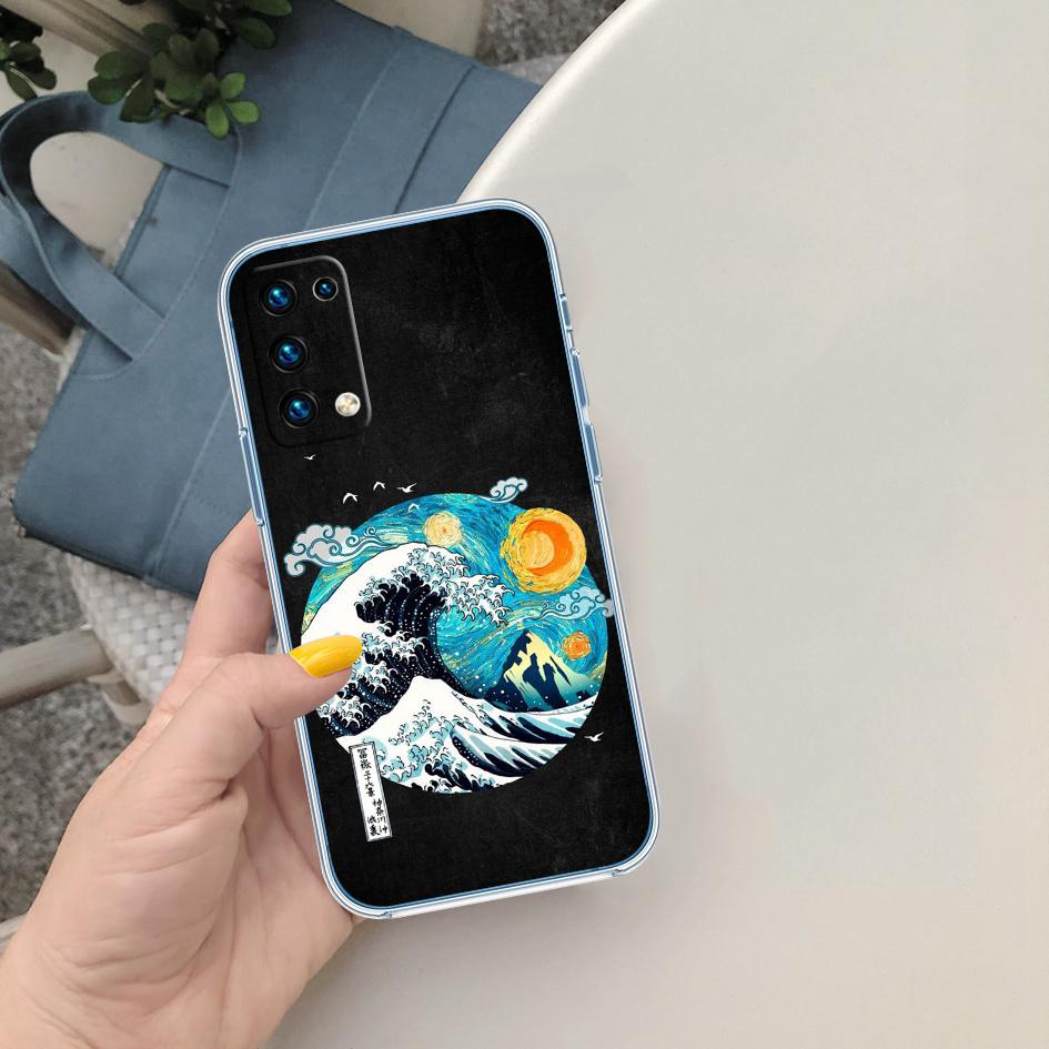 QT21 Great Wave Off Kanagawa New High-End Phone Case for Moto Edge 20 30 S30 40 50 Fusion Plus Pro Lite Neo Ultra G Stylus Play