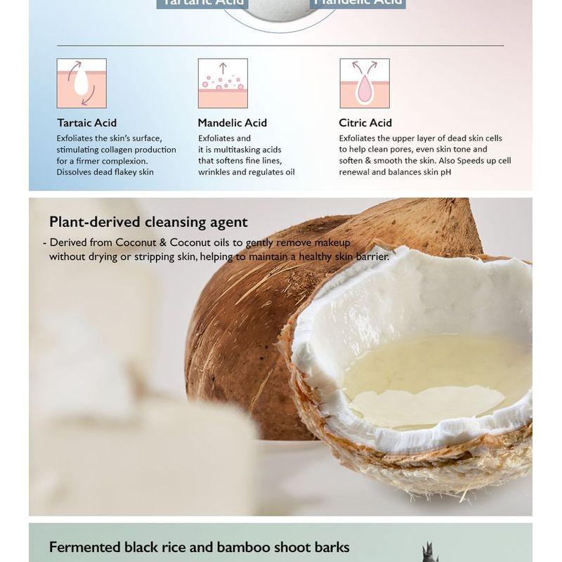 HARUHARU WONDER Black Rice Triple AHA Gentle Cleansing Gel