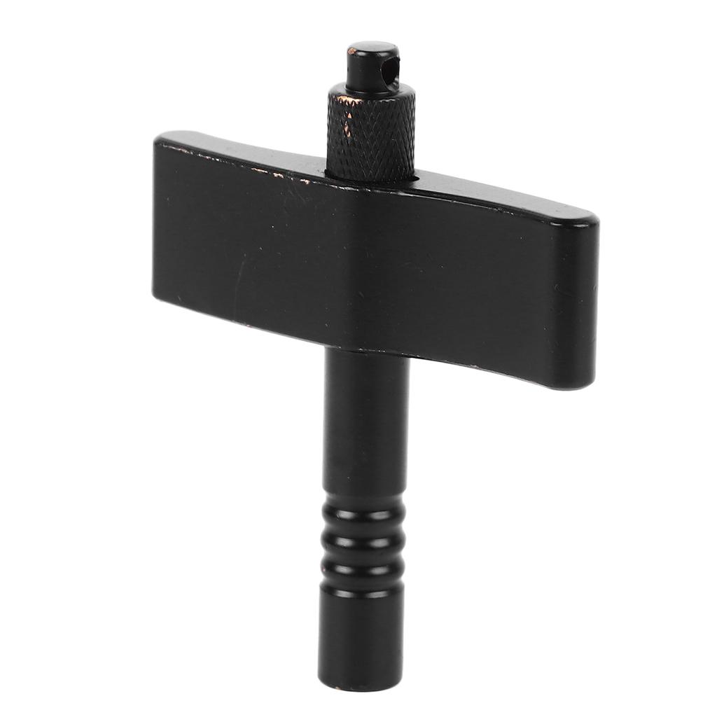 Drum Tuning Key Metal Portable Professional Multifunctional Square Drum Wrench for Gongs Pianos Black
