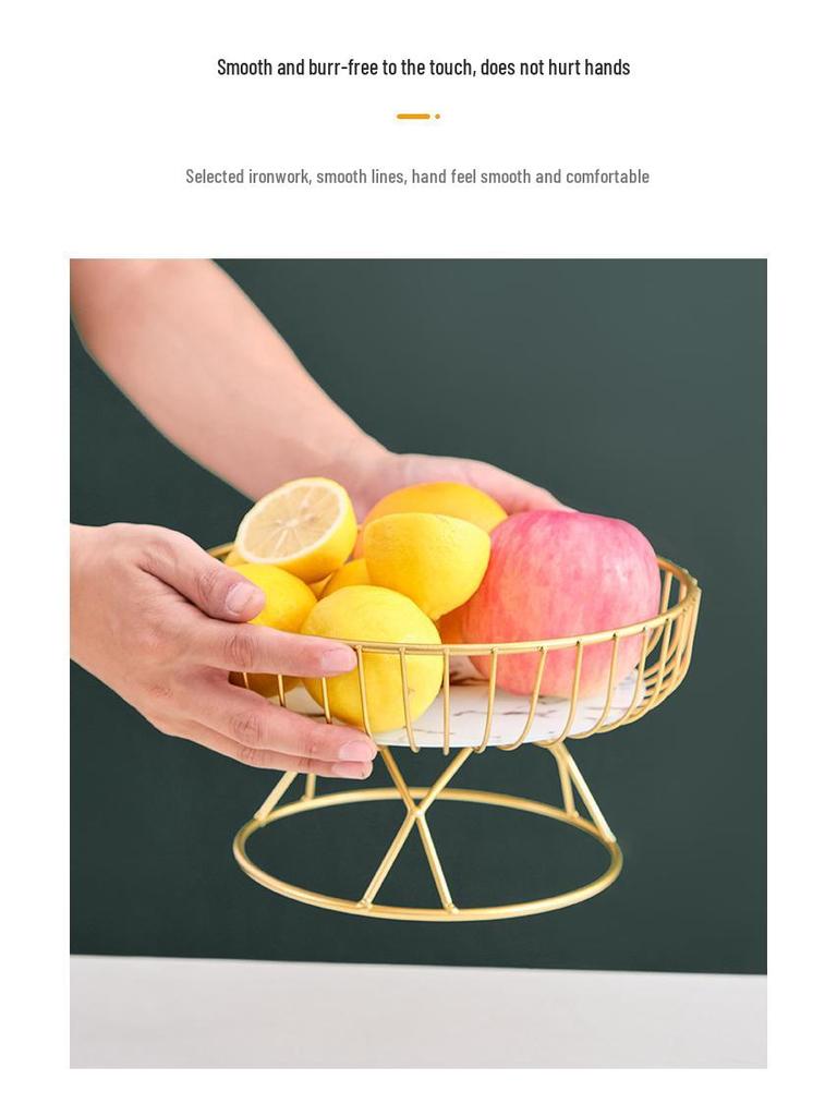 High-Value Celebrity Fruit and Snack Plate for Living Room