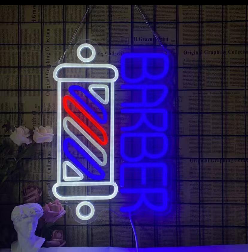 Creative LED Neon Letter Light - DIY Acrylic Sign for Kids' Room & Parties