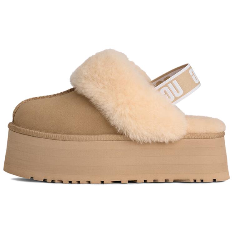 UGG Funkette Comfortable Simple Commuting Casual Flats Women flats Mustard 1113474-MDSD