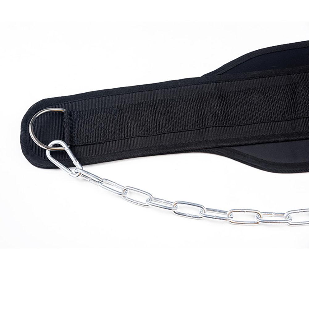 Dipping Belt Body Building Weight Lifting Chain Exercise Gym Training Strap Comfortable Waist Support For Men & Women
