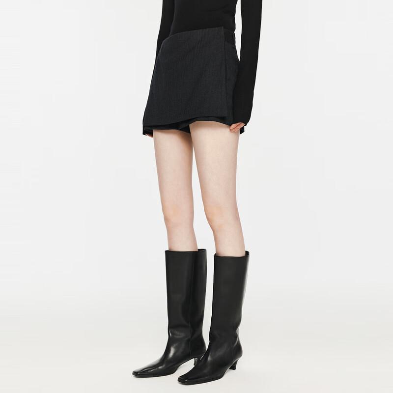 JNBY 2024 Autumn Women's Wool Blend Casual Shorts