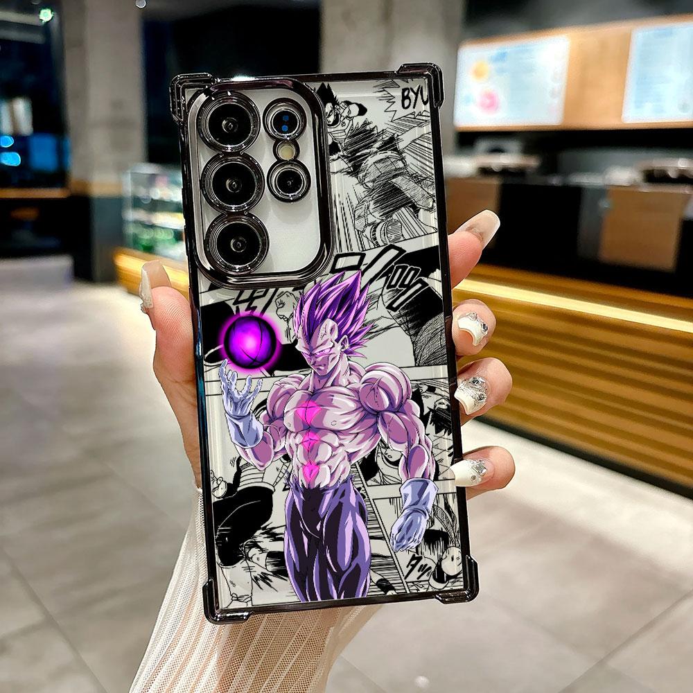Japoniško Anime D-Dragon Balls dėklas Galaxy S26 Ultra telefonui Dėklas Samsung S26 S25 S24 S23 S21 Ultra S20 FE S25 Plus Dangtelis